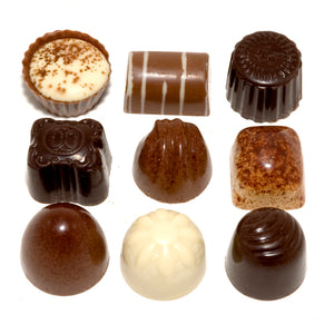 Luxe ambachtelijke Bonbons gemengd slagroom