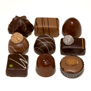 Luxe ambachtelijke Bonbons melk en puur