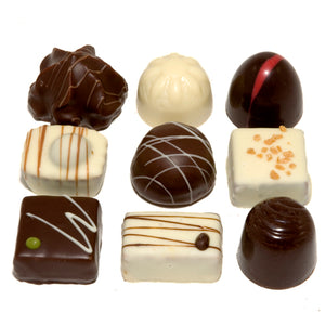 Luxe ambachtelijke Bonbons puur en wit