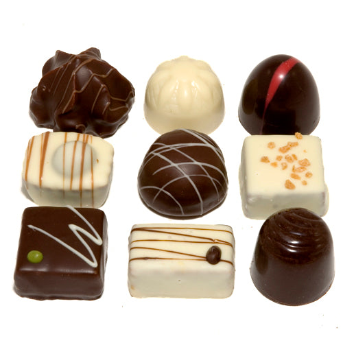 Luxe ambachtelijke Bonbons puur en wit