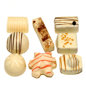Luxe ambachtelijke Bonbons witte chocolade